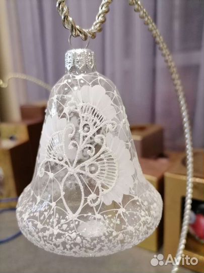 Елочные игрушки Ариель Морозные узоры