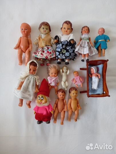 Пупсы, куколки ГДР СССР тебу, ари, шильдкрот