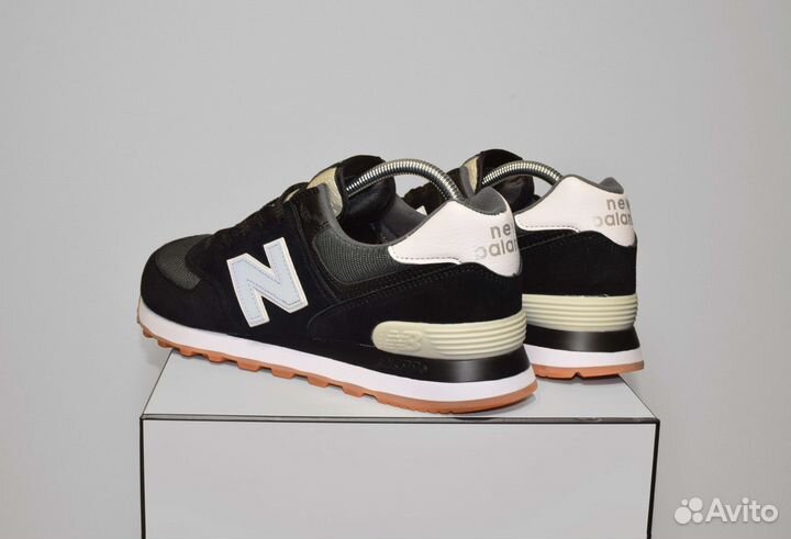 New Balance 574 Classic (41-46, Черные, Классика)