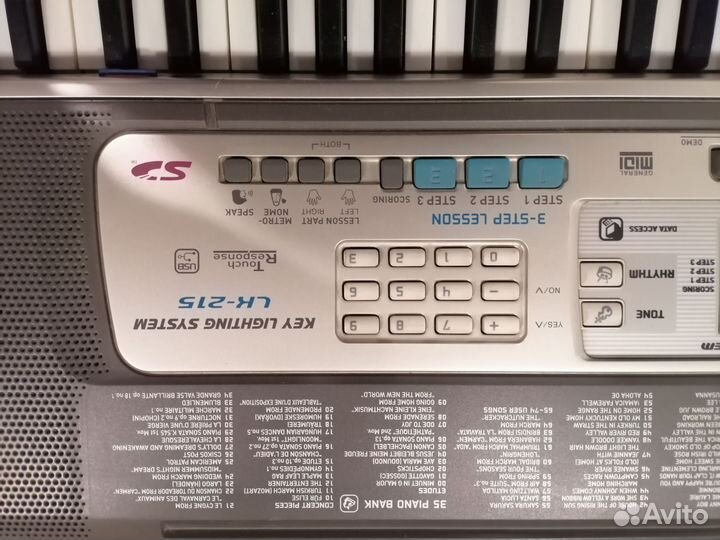 Синтезатор. Casio