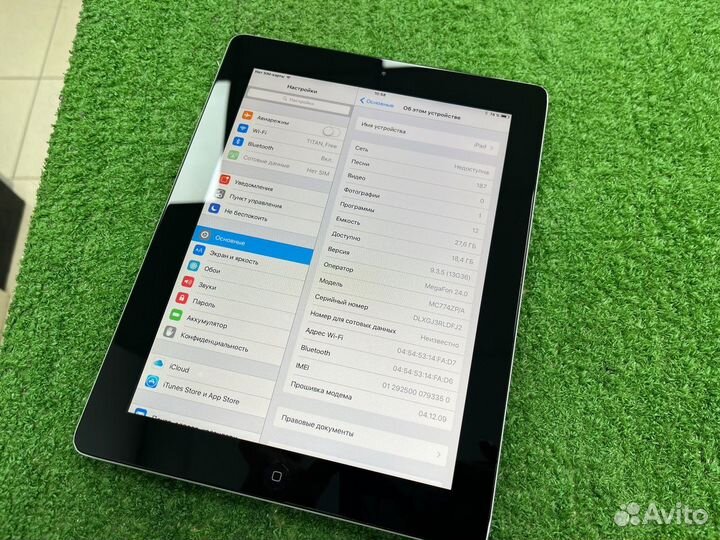 Планшет Apple iPad 2 Wifi + 3G 32Gb