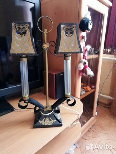 Настольная лампа СССР винтаж