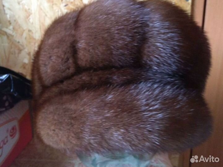 Шапка норковая 57-58 р