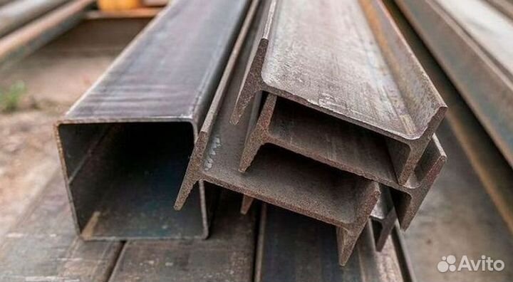 Балка двутавровая стальная