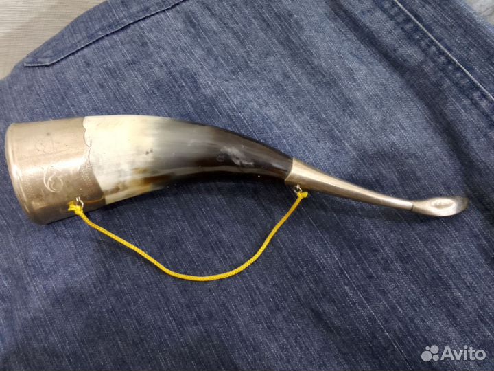 Рог для вина,ручная работа СССР