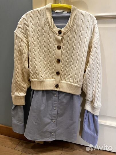 Рубашка-свитер Alexander Wang