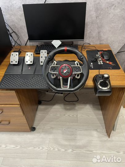 Руль FlashFire Suzuka Racing Wheel ES900R черный
