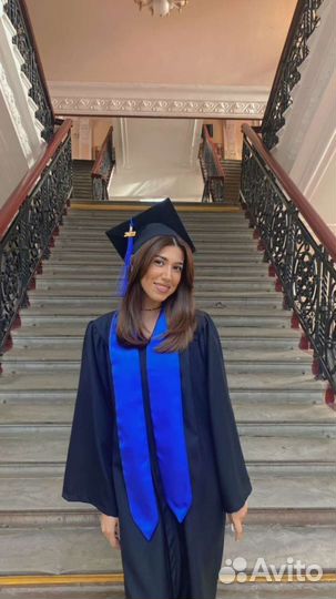 Мантия магистра (выпускника) на прокат