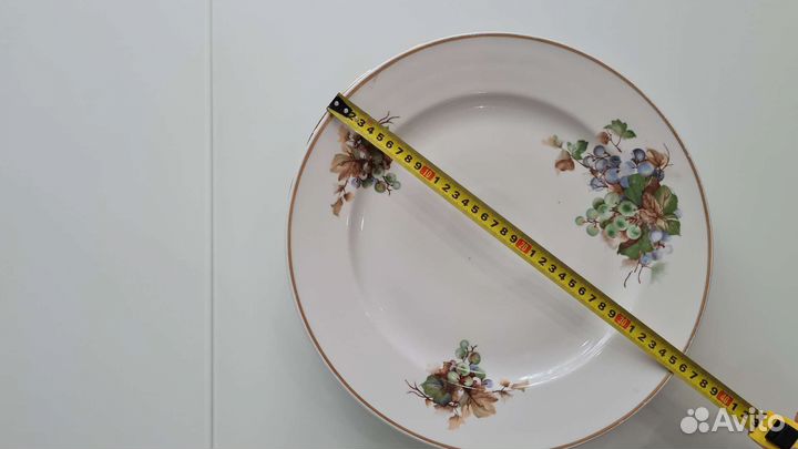 Блюда большое фарфор (фабрика Дулёво) СССР