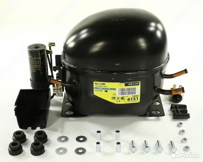 Компрессор Secop NL11MF R-134 621w/15C