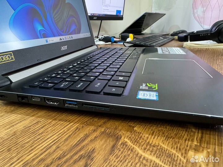Ноутбук Acer - Core i7 8750H, 16GB, GTX 1050, FHD