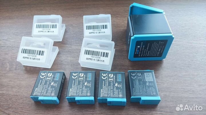 Аккумуляторы GoPro 10 и зарядное устройство