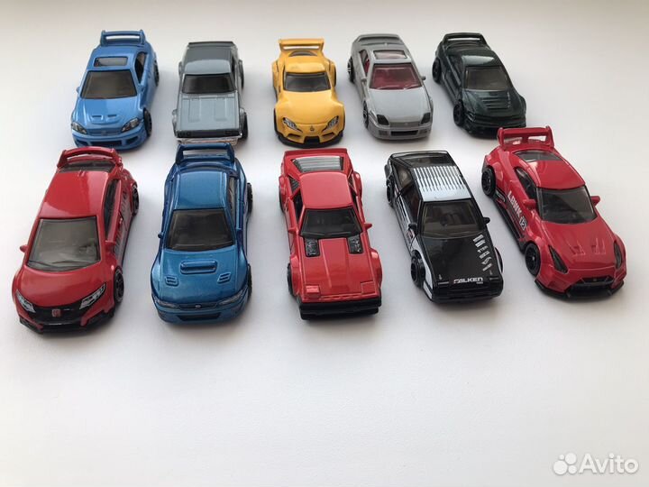 Hot wheels Supra AE86 GT-R STI Integra