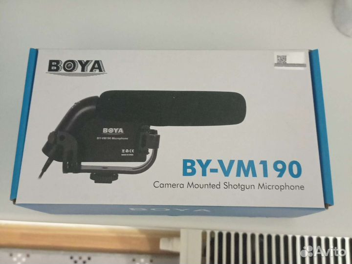 Микрофон boya by-vm 190