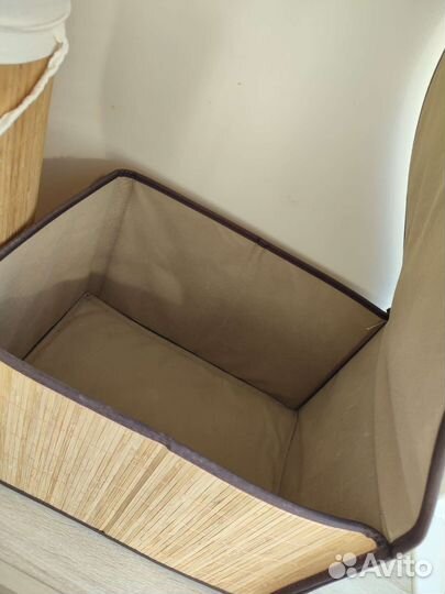 Корзина из бамбука