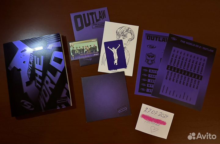 Альбом Ateez - The world EP.2: outlaw