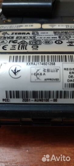 Принтер этикеток мобильный Zebra ZQ-510