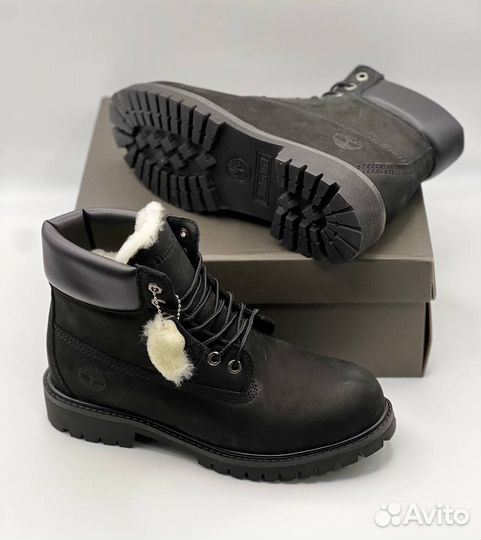 Стильные Timberland с мехом