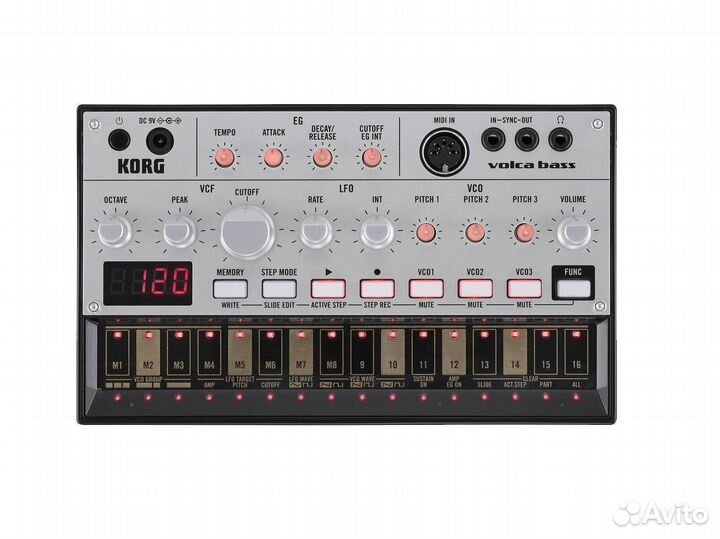 Korg Volca Bass бас-машина