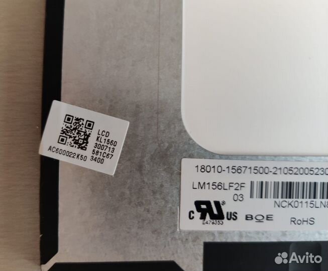 Матрица ЖК для ноутбука 15.6 дм LM156LF2F03