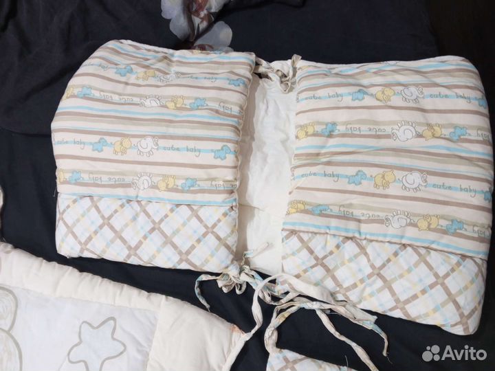 Бортики в детскую кроватку