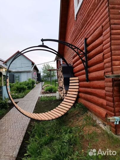 Садовые качели подвесные