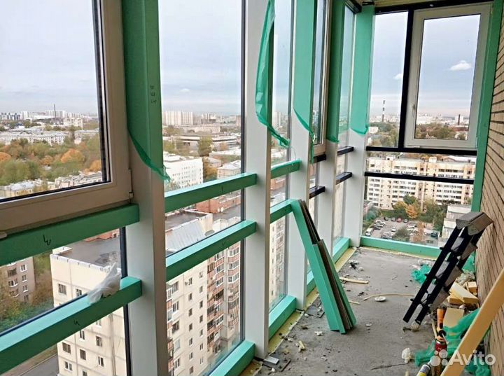 Остекление лоджий балконов отделка под ключ крыши
