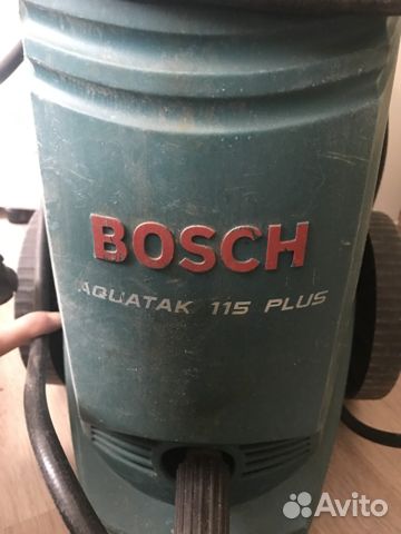 Мойка высокого давления bosch aquatak 115 plus