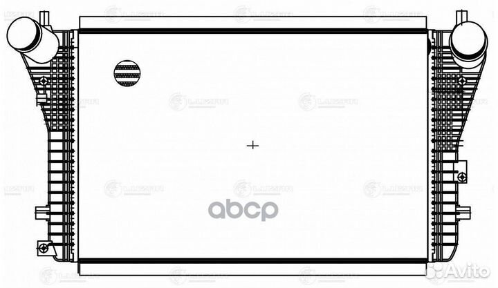 Интеркулер VW tiguan (08) /passat (05) lric18N