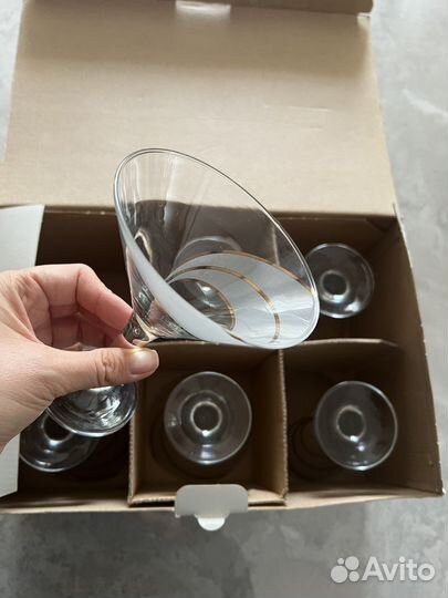 Бокалы для мартини 6шт