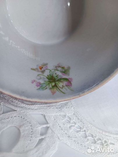 Антикварная чайная чашка Кузнецов