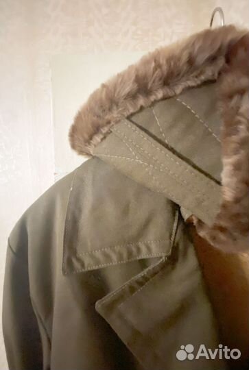 Меховое пальто мужское