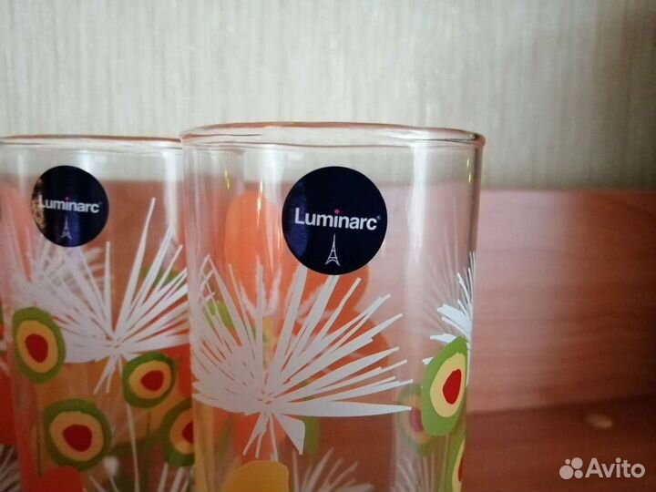 Новые 6шт. стаканы Luminarc