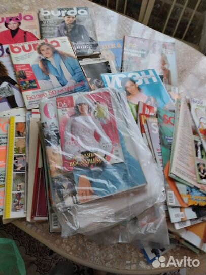 Пакет журналов Бурда по шитью и вязанию