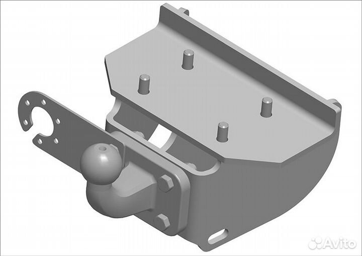 Фаркоп на Volkswagen Amarok, Автос усиленный