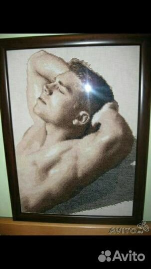 Вышивка Незнакомец