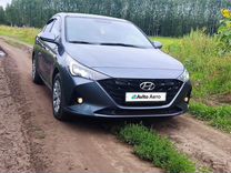 Hyundai Solaris 1.6 AT, 2021, 95 000 км, с пробегом, цена 1 750 000 руб.