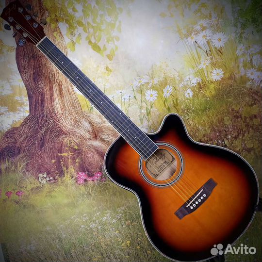 Электроакустическая гитара Sunburst