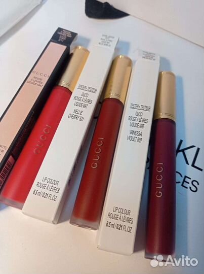 Gucci помада блеск