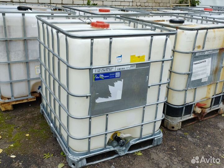 Еврокуб ёмкость в металлическом каркасе