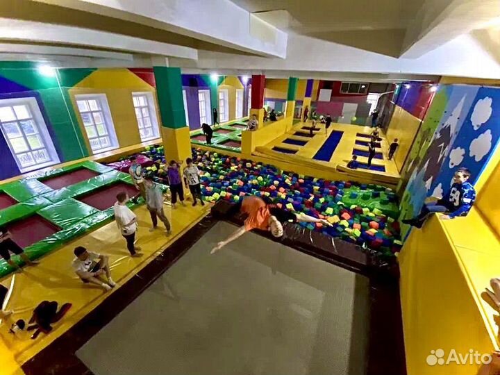 Продам оборудование для батутного центра