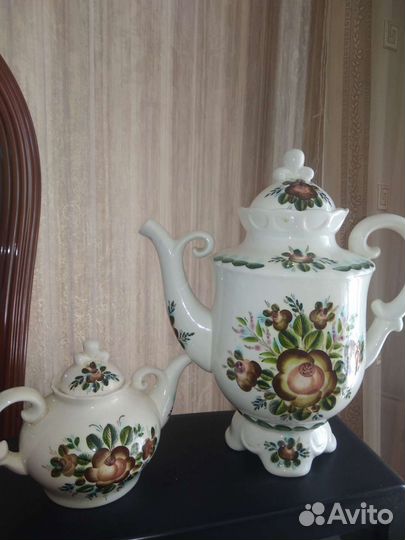 Заварочный чайник и доливной