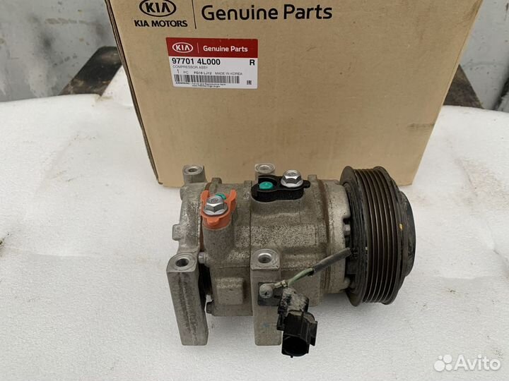 Компрессор кондиционера Kia Rio 3-Hyundai Solaris