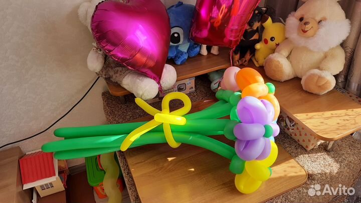 Цифра 7из фольги метровая