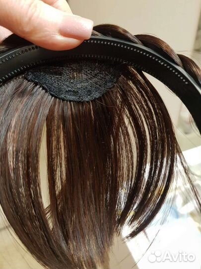 Шиньон (ободок с чёлкой )