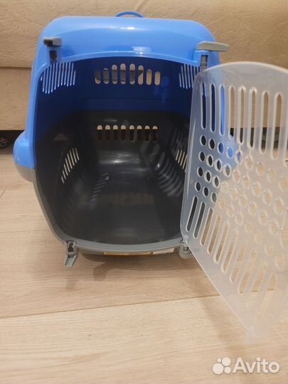 Переноска для кошек пластиковая