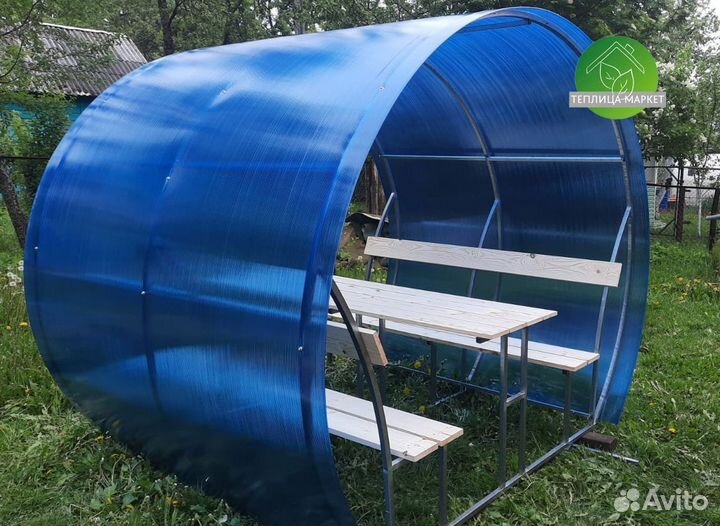 Беседка для сада из Поликарбоната