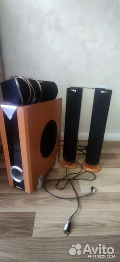 Сабвуфер и колонки