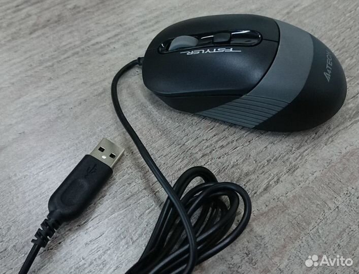 Мышь A4tech Fstyler FM10, оптическая, проводная