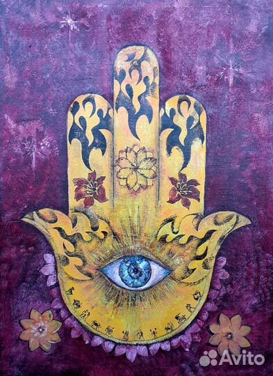 Картина маслом Д. Карпецкий